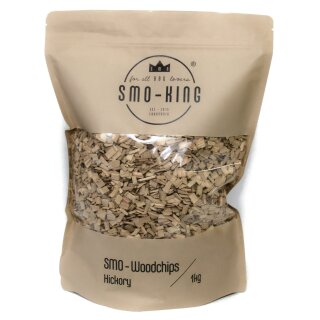 Smo-King Woodchips Hickory 1kg